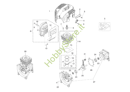 Picture of Motore per BC 400 S