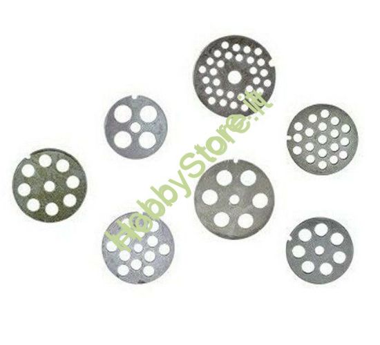 Griglia Disco Forato Per Tritacarne N. 5 – Diametro Fori 8 Mm, Ricambio BSD