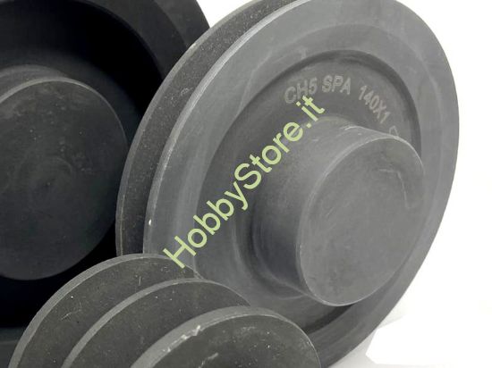 puleggia in alluminio