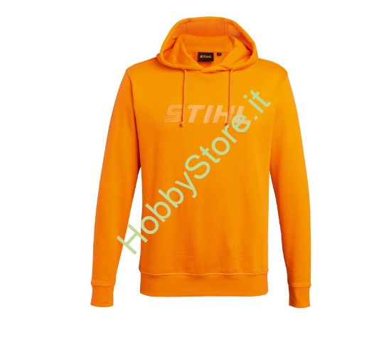 Felpa con cappuccio Orange Stihl Unisex