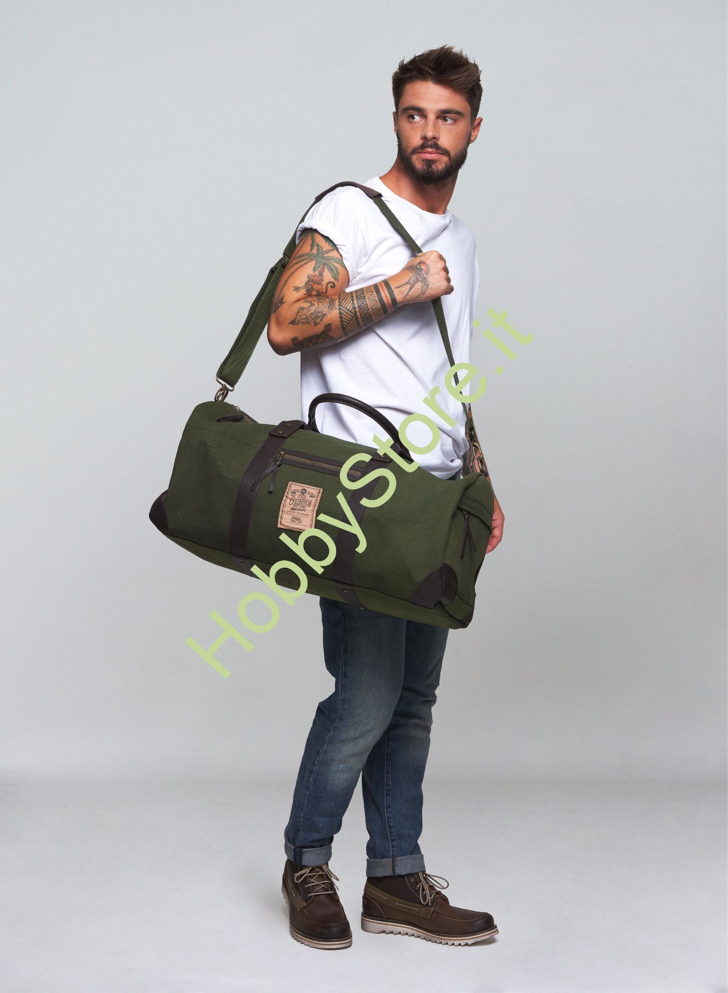 Borsa Weekender In Tela Per Donna – Grande, Con Scomparto Scarpe E Tracolla Regolabile – Perfetta Per Viaggi E Palestra