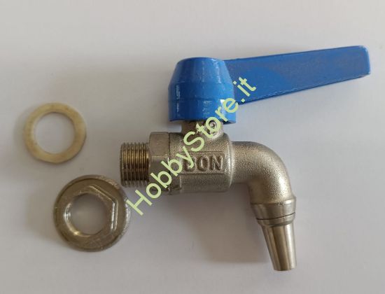 Rubinetto Riempibottiglia 3/8" Leva Alluminio