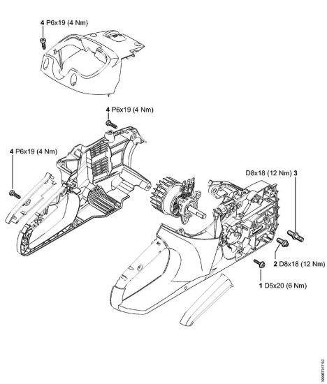 Coppie di serraggio Motoseghe a batteria (MSA) MSA 160 C-B della marca STIHL
