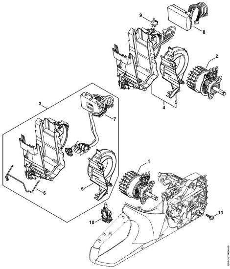 Elettromotore Motoseghe a batteria (MSA) MSA 200 C-B della marca STIHL