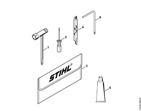 Attrezzi, accessorio a richiesta Motoseghe a benzina (MS) 023 Z della marca STIHL