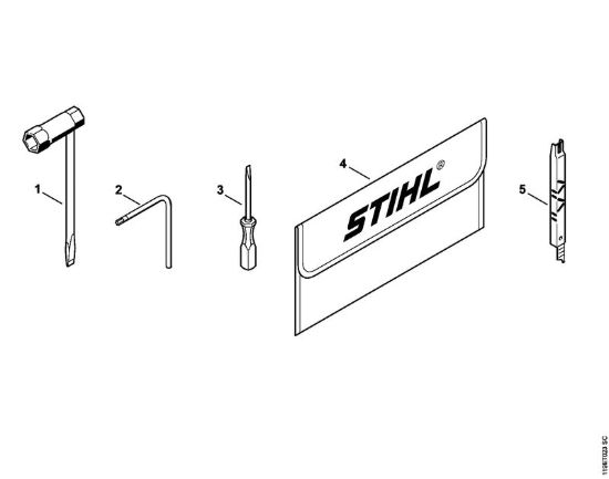 Attrezzi, accessorio a richiesta Motoseghe a benzina (MS) 042 Q della marca STIHL