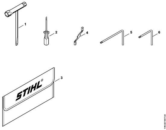 Attrezzi, accessorio a richiesta Motoseghe a benzina (MS) MS 150 C-E della marca STIHL