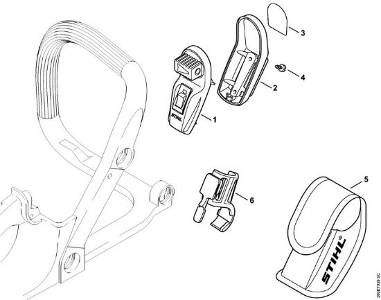 Laser 2-in-1 Motoseghe a benzina (MS) MS 180 C-B della marca STIHL