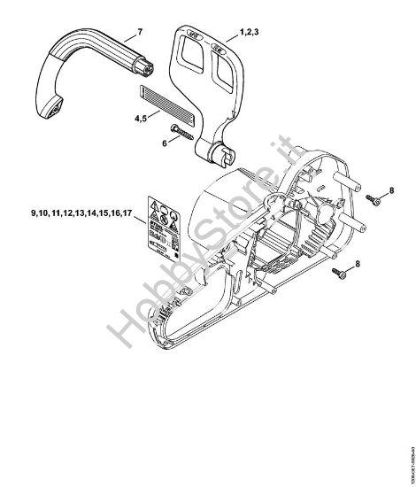 Protezione mano Elettroseghe (MSE) MSE 141 C-Q della marca STIHL