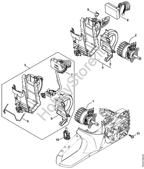 Elettromotore Motoseghe a batteria (MSA) MSA 200 C-B della marca STIHL
