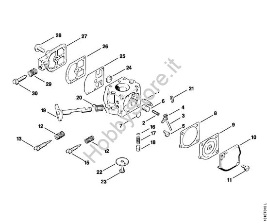Carburatore C1S-S1 Motoseghe a benzina (MS) 012 AVTEQ della marca STIHL