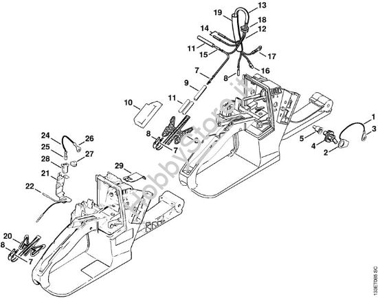 Riscaldamento Motoseghe a benzina (MS) 026 WVH della marca STIHL