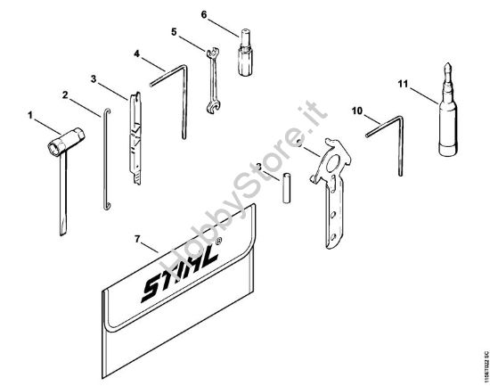 Attrezzi, accessorio a richiesta Motoseghe a benzina (MS) 045 AVSEQ della marca STIHL