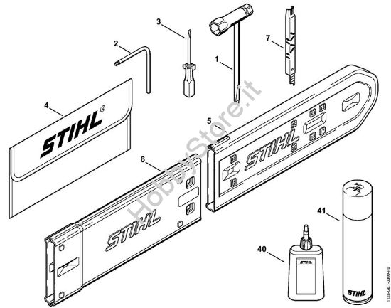 Attrezzi, accessorio a richiesta Motoseghe a benzina (MS) 046 W della marca STIHL