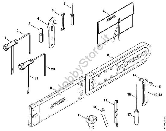 Attrezzi, accessorio a richiesta Motoseghe a benzina (MS) 051 Q della marca STIHL