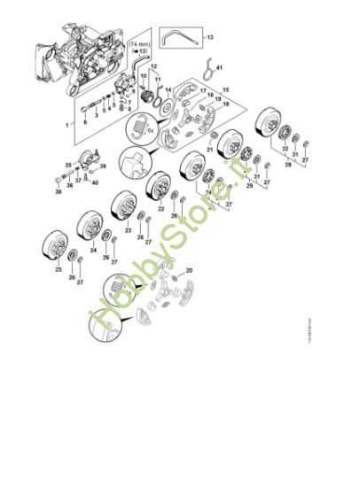 Picture of Pompa olio, frizione 064