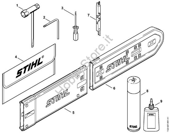 Attrezzi, accessorio a richiesta Motoseghe a benzina (MS) 066 della marca STIHL