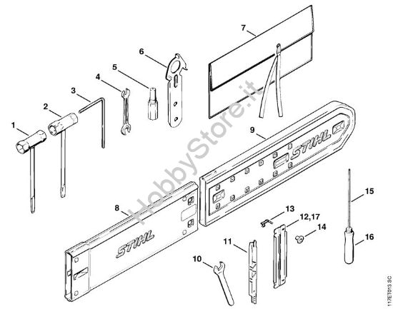 Attrezzi, accessorio a richiesta Motoseghe a benzina (MS) 075 AVEQ della marca STIHL
