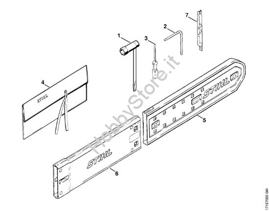 Attrezzi, accessorio a richiesta Motoseghe a benzina (MS) 088 della marca STIHL