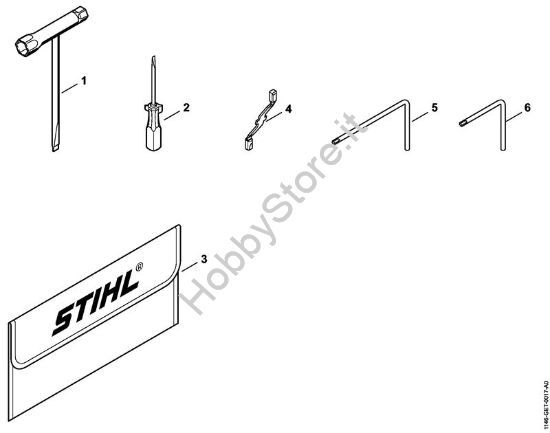 Attrezzi, accessorio a richiesta Motoseghe a benzina (MS) MS 150 C-E della marca STIHL
