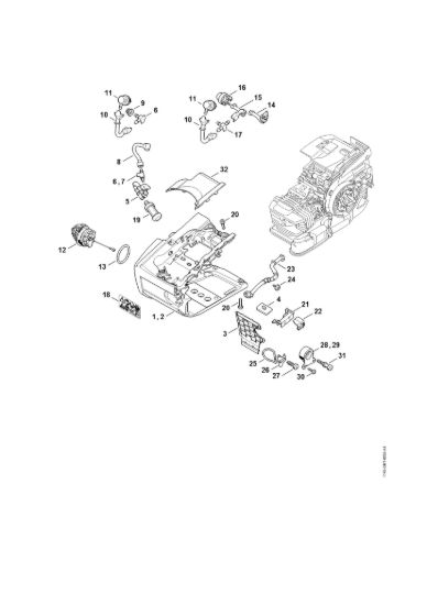 Picture of Corpo serbatoio MS 201 T