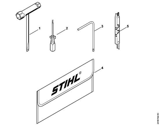 Attrezzi, accessorio a richiesta Motoseghe a benzina (MS) MS 231 della marca STIHL