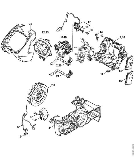 M-Tronic Motoseghe a benzina (MS) MS 441 C-Q della marca STIHL