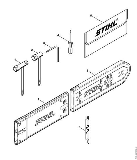 Attrezzi, accessorio a richiesta Motoseghe a benzina (MS) MS 461-Z della marca STIHL