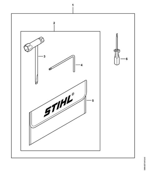 Attrezzi, accessorio a richiesta Motoseghe a benzina (MS) MS 462 C-M della marca STIHL