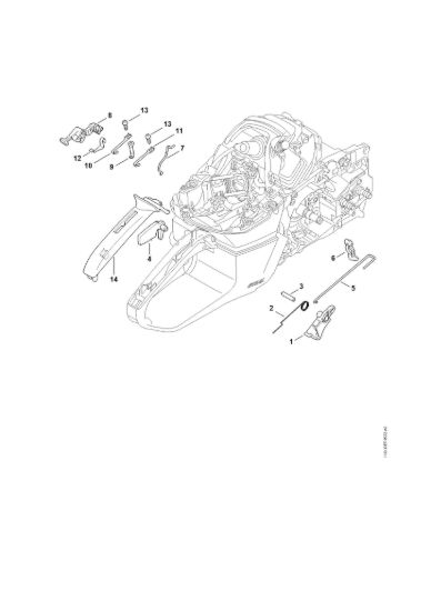 Picture of Comando gas M-Tronic MS 462 C-M VW