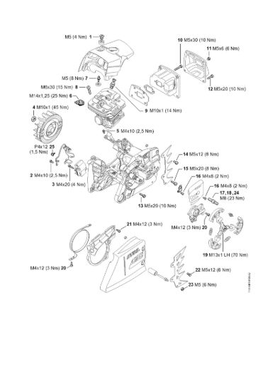Picture of Coppie di serraggio MS 651