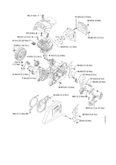 Picture of Coppie di serraggio MS 661 C-M W