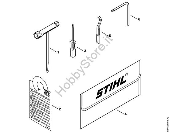 Attrezzi, accessorio a richiesta Motoseghe a benzina (MS) MS 193 TC-E della marca STIHL