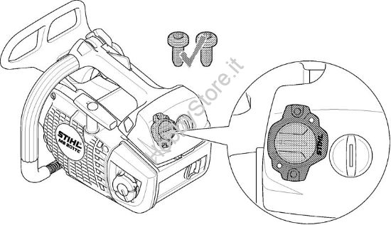 Smart Connector Motoseghe a benzina (MS) MS 201 T della marca STIHL
