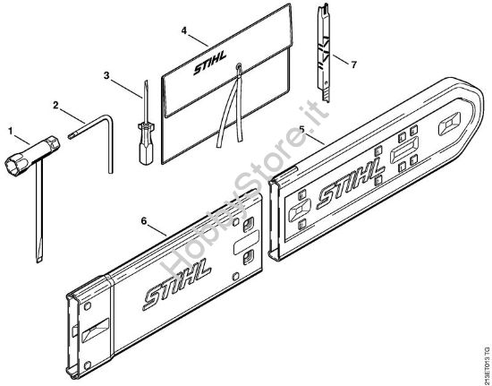 Attrezzi, accessorio a richiesta Motoseghe a benzina (MS) MS 361-VW della marca STIHL