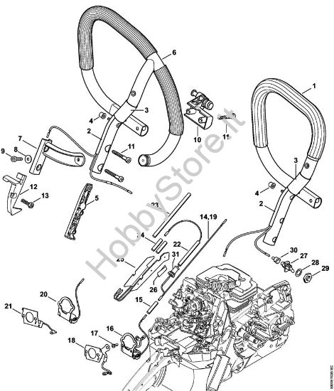 Riscaldamento Motoseghe a benzina (MS) MS 362 C-M VW della marca STIHL