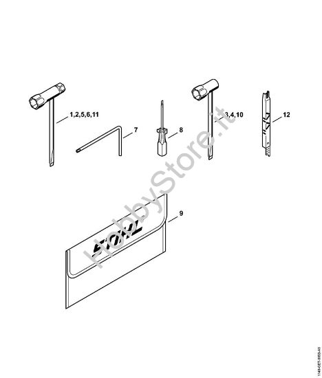 Attrezzi, accessorio a richiesta Motoseghe a benzina (MS) MS 362 C-MQ della marca STIHL