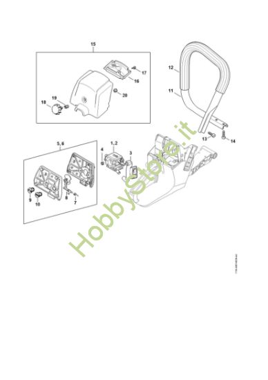 Picture of Filtro aria, Manico tubolare MS 381