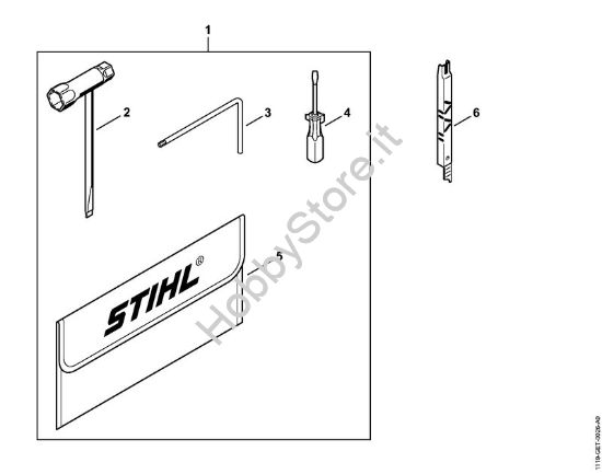 Attrezzi, accessorio a richiesta Motoseghe a benzina (MS) MS 382 della marca STIHL