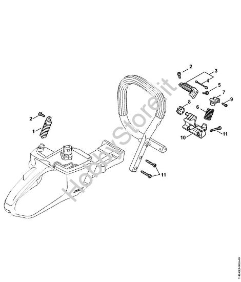 Sistema AV Motoseghe a benzina (MS) MS 462 C-M della marca STIHL