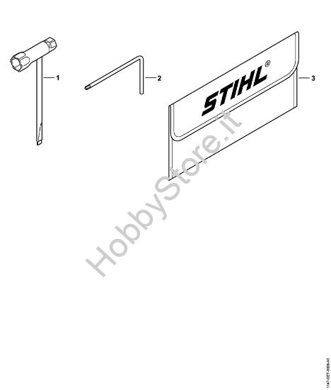 Attrezzi Motoseghe a benzina (MS) MS 500i della marca STIHL