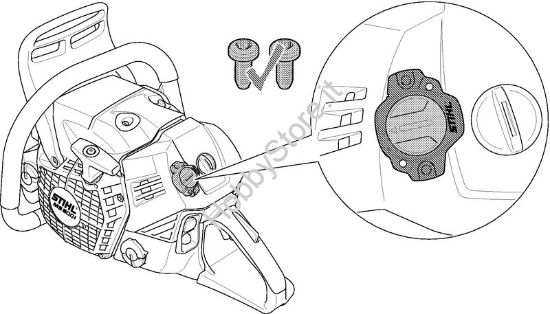 Smart Connector Motoseghe a benzina (MS) MS 500i-W della marca STIHL