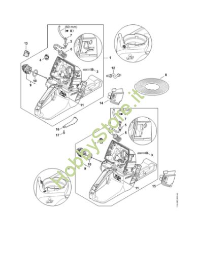 Picture of Corpo serbatoio MS 651