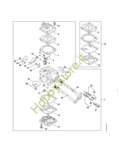 Picture of Carburatore 1144/02 MS 661