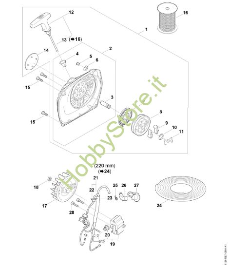 Picture of Dispositivo avviamento, impianto di accensione MS 881