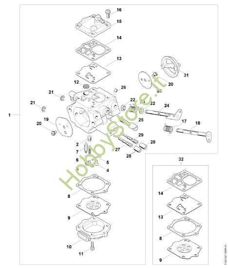 Picture of Particolari carburatore MS 881