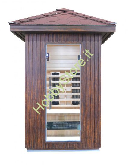 Sauna a raggi infrarossi PR-H02 da esterno