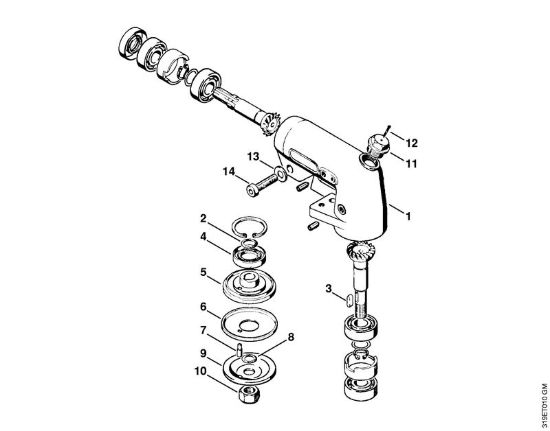 Riduttore Decespugliatori (FS) FS 151 della marca STIHL