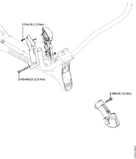 Coppie di serraggio Decespugliatori (FS) FS 311 della marca STIHL
