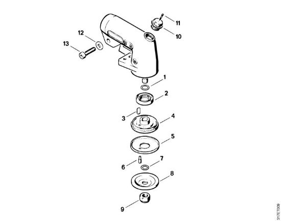 Riduttore Decespugliatori (FS) FS 410 (4110) della marca STIHL